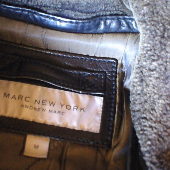 Marc New York, Andrew Marc men's leather jacket - Picture 2 of 2